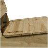 Trädgårdsstolar 2 st 60x64x70,5 cm impregnerad furu vidaXL – miniatyr 7