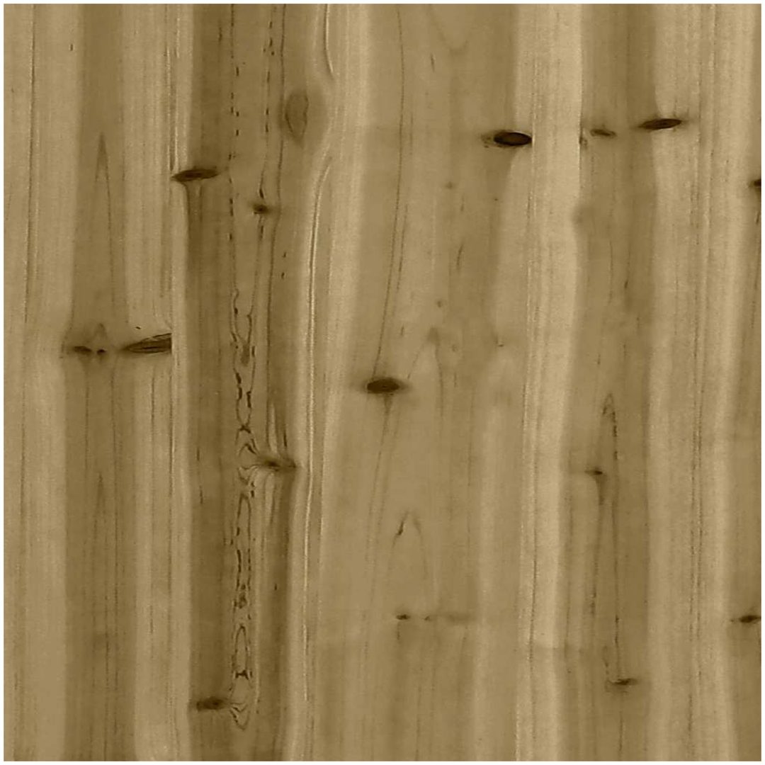 Trädgårdsstolar 2 st 60x64x70,5 cm impregnerad furu vidaXL – bild 9