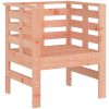 Trädgårdsstolar 2 st 61,5x53x71 cm massiv douglasträ vidaXL – miniatyr 4