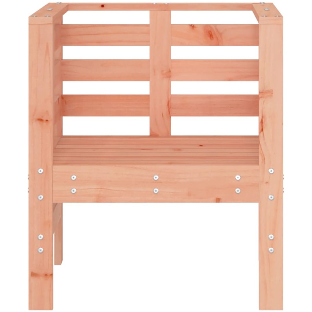 Trädgårdsstolar 2 st 61,5x53x71 cm massiv douglasträ vidaXL – bild 5