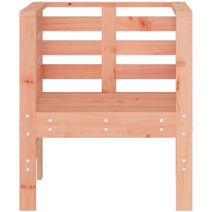 Trädgårdsstolar 2 st 61,5x53x71 cm massiv douglasträ vidaXL – bild 5