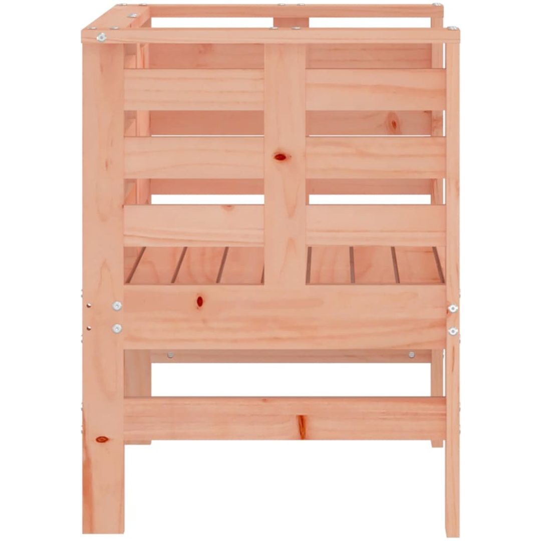 Trädgårdsstolar 2 st 61,5x53x71 cm massiv douglasträ vidaXL – bild 6