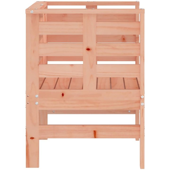 Trädgårdsstolar 2 st 61,5x53x71 cm massiv douglasträ vidaXL – bild 6