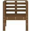 Trädgårdsstolar 2 st honungsbrun 61,5x53x71 cm massiv furu vidaXL – miniatyr 5