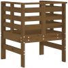 Trädgårdsstolar 2 st honungsbrun 61,5x53x71 cm massiv furu vidaXL – miniatyr 7