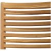 Trädgårdsstolar 2 st i solid teak vidaXL Standard – miniatyr 9