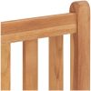 Trädgårdsstolar 2 st massiv teak vidaXL – miniatyr 7
