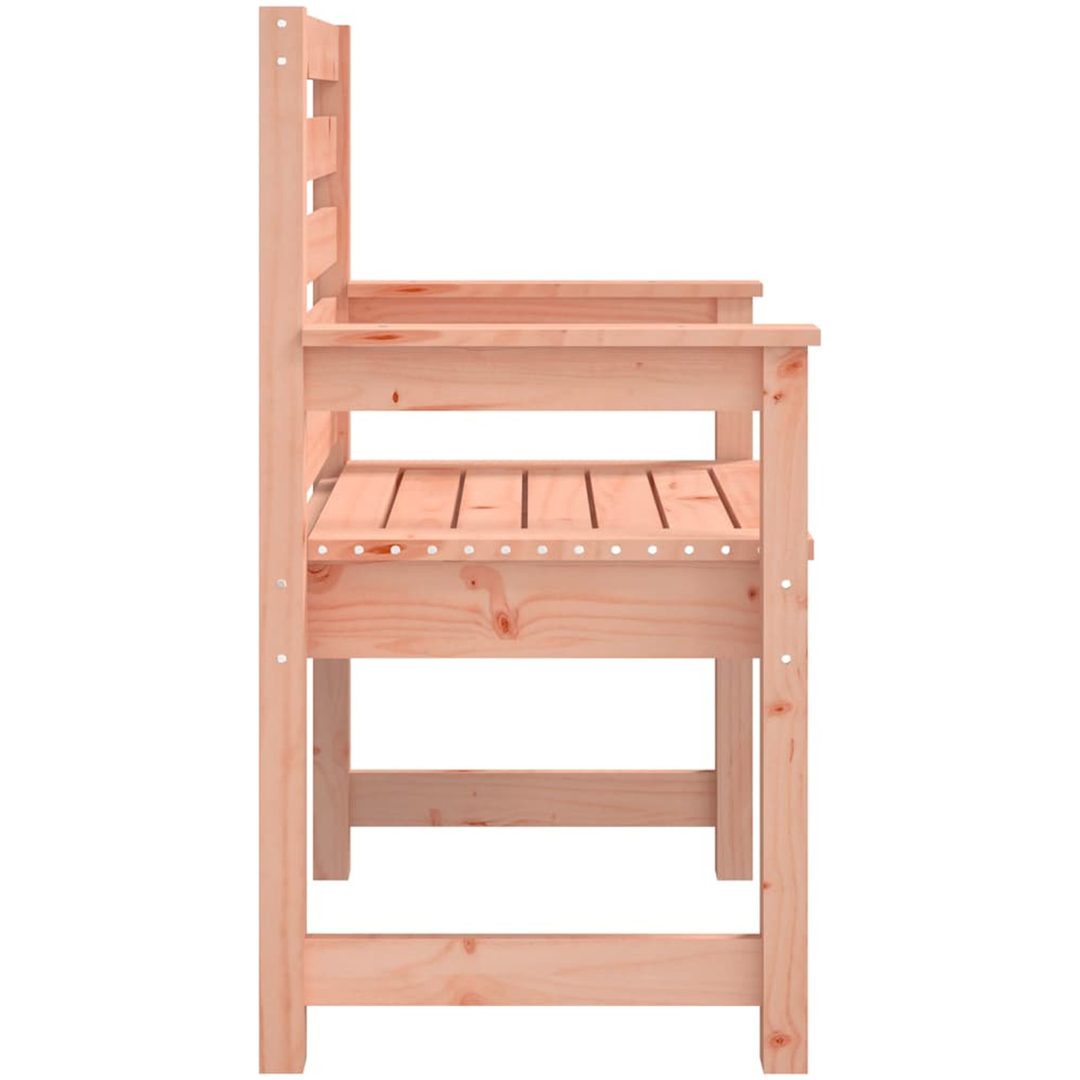 Trädgårdsstolar 2 st massivt douglasträ vidaXL 60 x 48 x 91 cm – bild 6