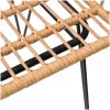 Trädgårdsstolar 2 st med armstöd 56x64x80 cm PE-rotting vidaXL – miniatyr 8