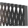 Trädgårdsstolar 2 st med dynor brun 54x61x83 cm konstrotting vidaXL – miniatyr 7