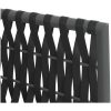 Trädgårdsstolar 2 st med dynor svart 54x61x83 cm konstrotting vidaXL – miniatyr 7