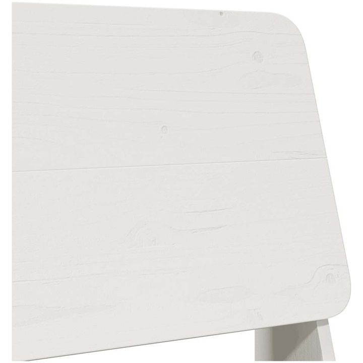 Trädgårdsstolar 2 st vit 60x64x70,5 cm massiv furu vidaXL – bild 8