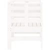 Trädgårdsstolar 2 st vit 61,5x53x71 cm massiv furu vidaXL – miniatyr 6