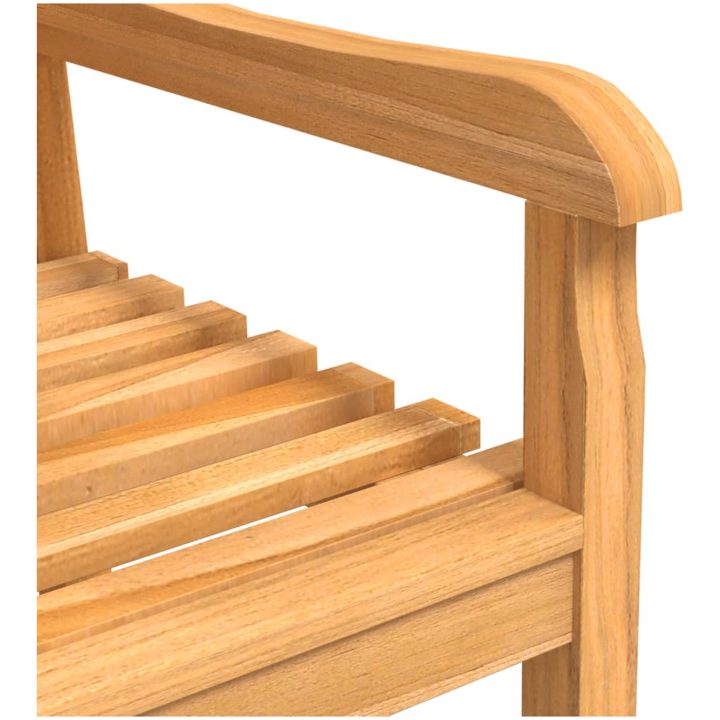 Trädgårdsstolar 4 st 58x59x88 cm massiv teak vidaXL – bild 7