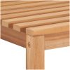 Trädgårdsstolar 4 st massiv teak vidaXL – miniatyr 6