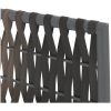 Trädgårdsstolar 4 st med dynor brun 54x61x83 cm konstrotting vidaXL – miniatyr 7