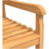 Trädgårdsstolar 6 st 58x59x88 cm massiv teak vidaXL – miniatyr 7