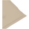 Trädgårdsstolar 6 st med beige dynor massiv teak vidaXL – miniatyr 9