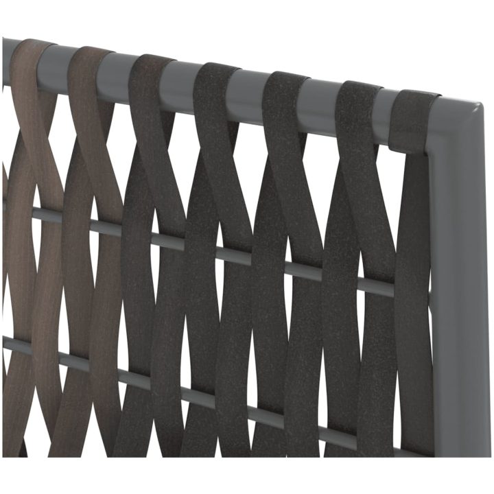 Trädgårdsstolar 6 st med dynor brun 54x61x83 cm konstrotting vidaXL – bild 7