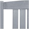 Trädgårdsstolar 8 st massivt akaciaträ grå vidaXL – miniatyr 7