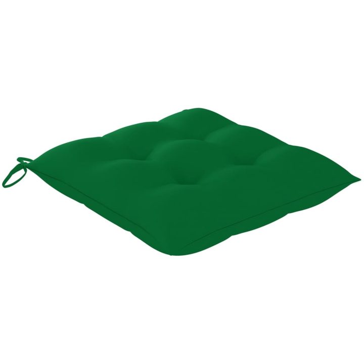 Trädgårdsstolar 8 st med dynor massivt akaciaträ vidaXL – bild 5