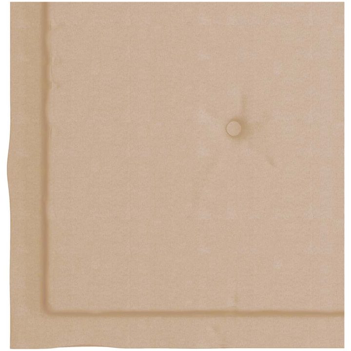 Trädgårdsstolar med beige dynor 2 st massivt teakträ vidaXL – bild 10