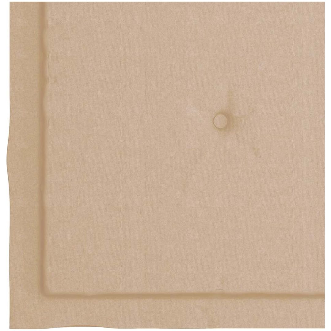 Trädgårdsstolar med beige dynor 3 st massivt teakträ vidaXL – bild 10