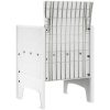 Trädgårdsstolar med Dynor 2 st Vit Poly Rattan vidaXL 53 x 49 x 85 cm – miniatyr 5