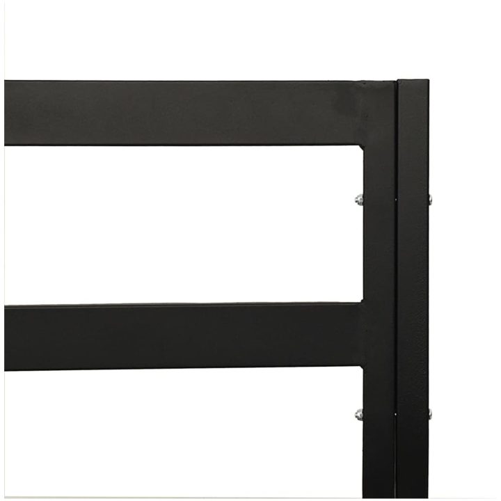 Trädgårdsstolar med grå dynor 2 st 60x74x79 cm stål vidaXL – bild 8