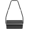 Trädgårdsvält med handtag svart 42 cm järn och stål vidaXL ⌀30 x 60 cm – miniatyr 2