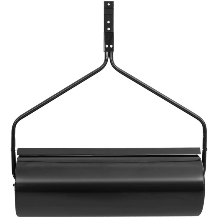 Trädgårdsvält svart 63 cm järn vidaXL ⌀30 x 90 cm – bild 2