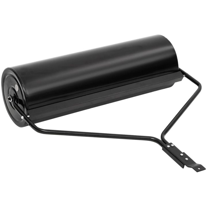 Trädgårdsvält svart 63 cm järn vidaXL ⌀30 x 90 cm – bild 3