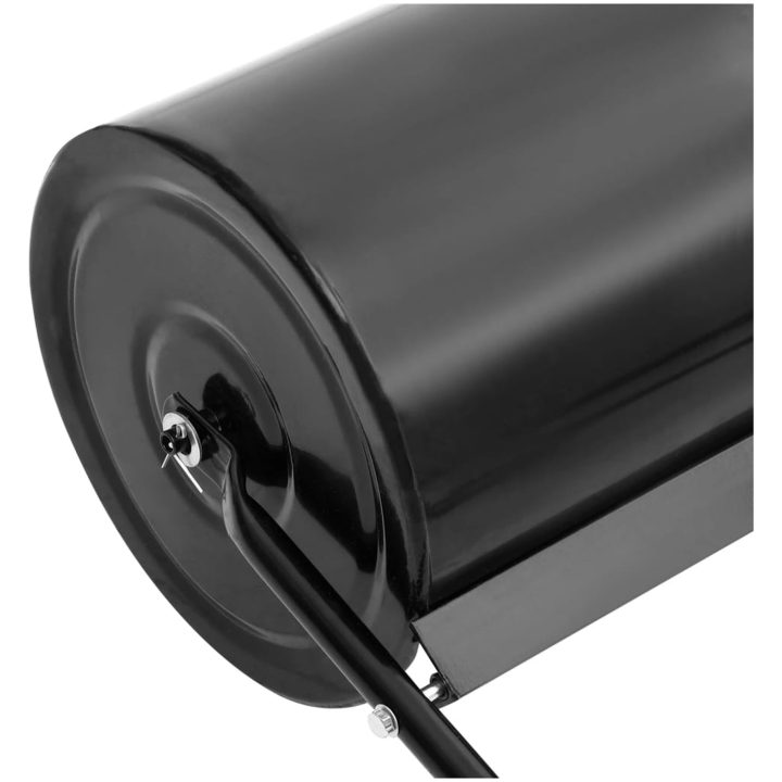 Trädgårdsvält svart 63 cm järn vidaXL ⌀30 x 90 cm – bild 4