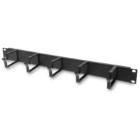 TRÅDLEDARE 19" 1HE D60 SVART