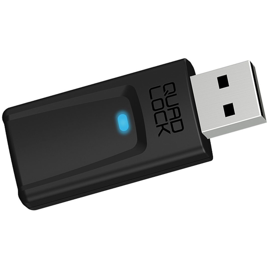 Trådlös CarPlay/Android Auto-adapter Quad Lock Fordon tillverkade efter 2016 med trådbundet Apple CarPlay eller Android Auto