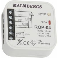 Trådlös mottagare, 868,32MHz MALMBERGS