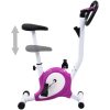Träningscykel remdrift lila vidaXL – miniatyr 2