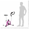 Träningscykel remdrift lila vidaXL – miniatyr 11