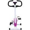 Träningscykel remdrift lila vidaXL – miniatyr 4