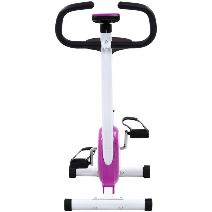 Träningscykel remdrift lila vidaXL – bild 4