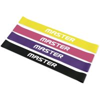 Träningsredskap gummiband miniband light - 50x310x04 Master Fitness