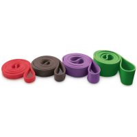 Träningsredskap gummiband powerband lila - 2000x32x045cm Master Fitness
