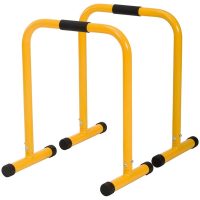 Träningsredskap parallett träningsbar maxi - Gula Master Fitness