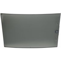 Transparent dörr, 2x18 moduler MALMBERGS