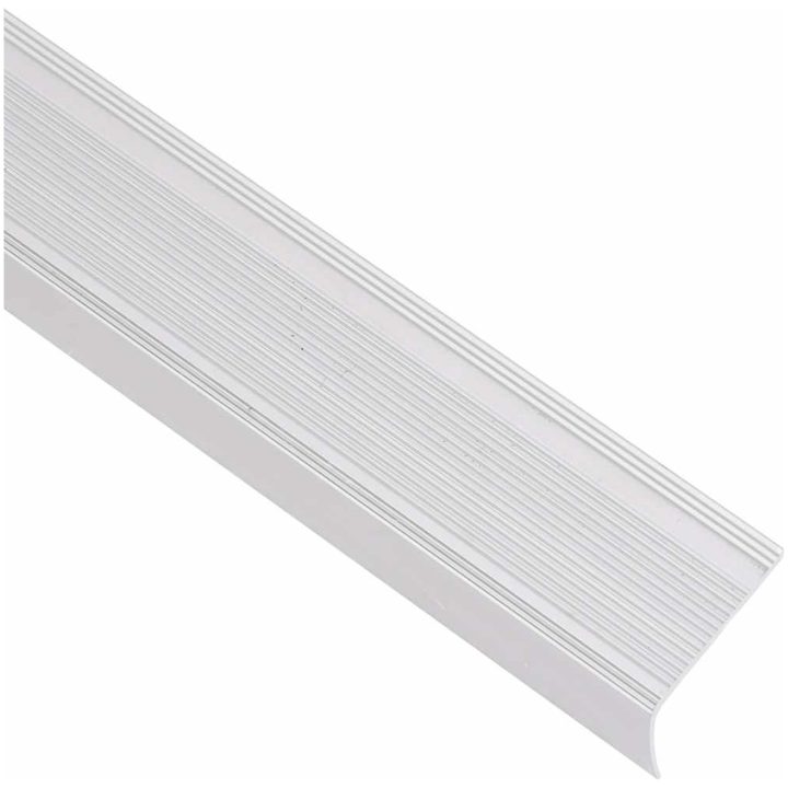 Trappnäsor i L-form 15 st aluminium 100 cm silver vidaXL 100 cm (15 pcs) – bild 3