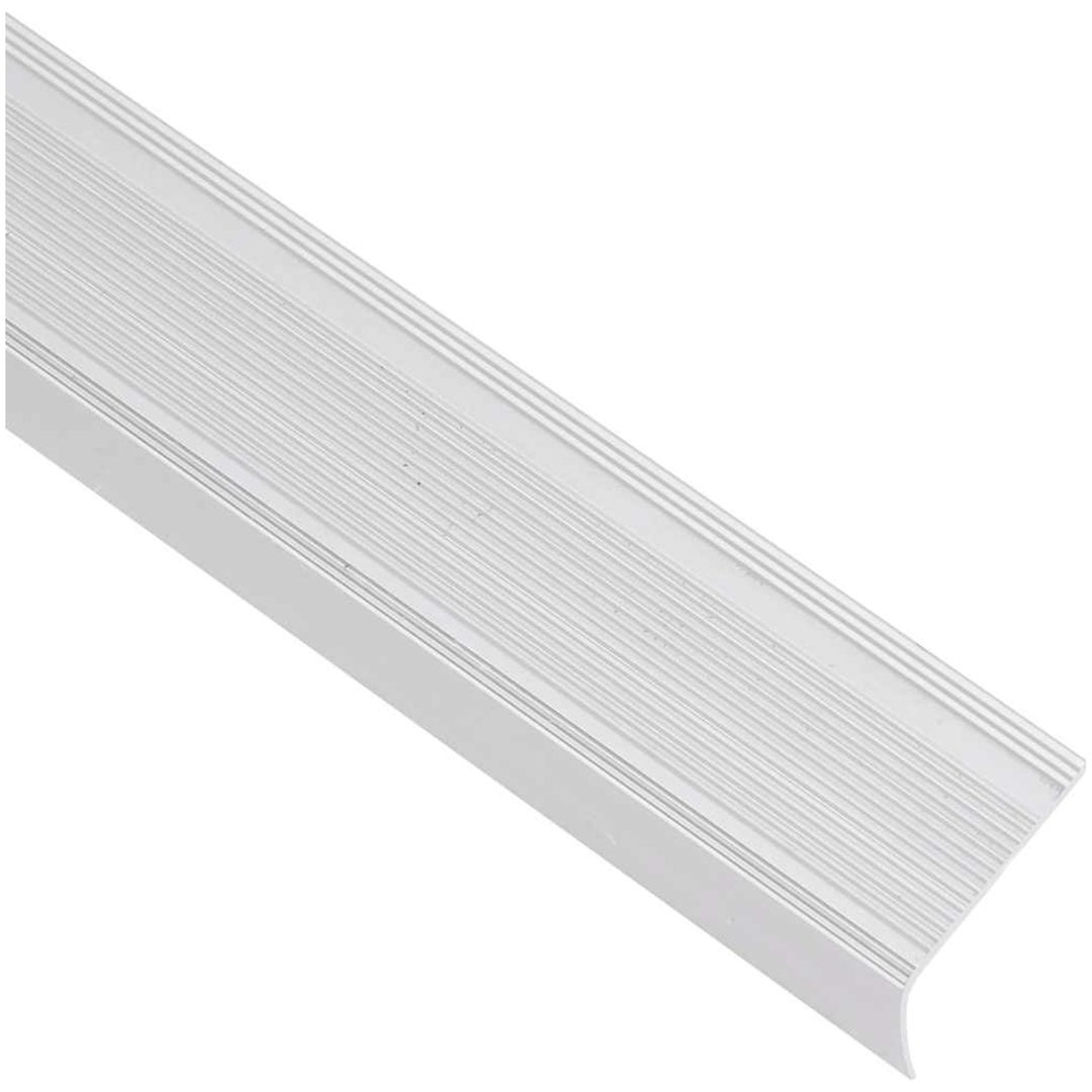 Trappnäsor i L-form 15 st aluminium 90 cm silver vidaXL 90 cm (15 pcs) – bild 3