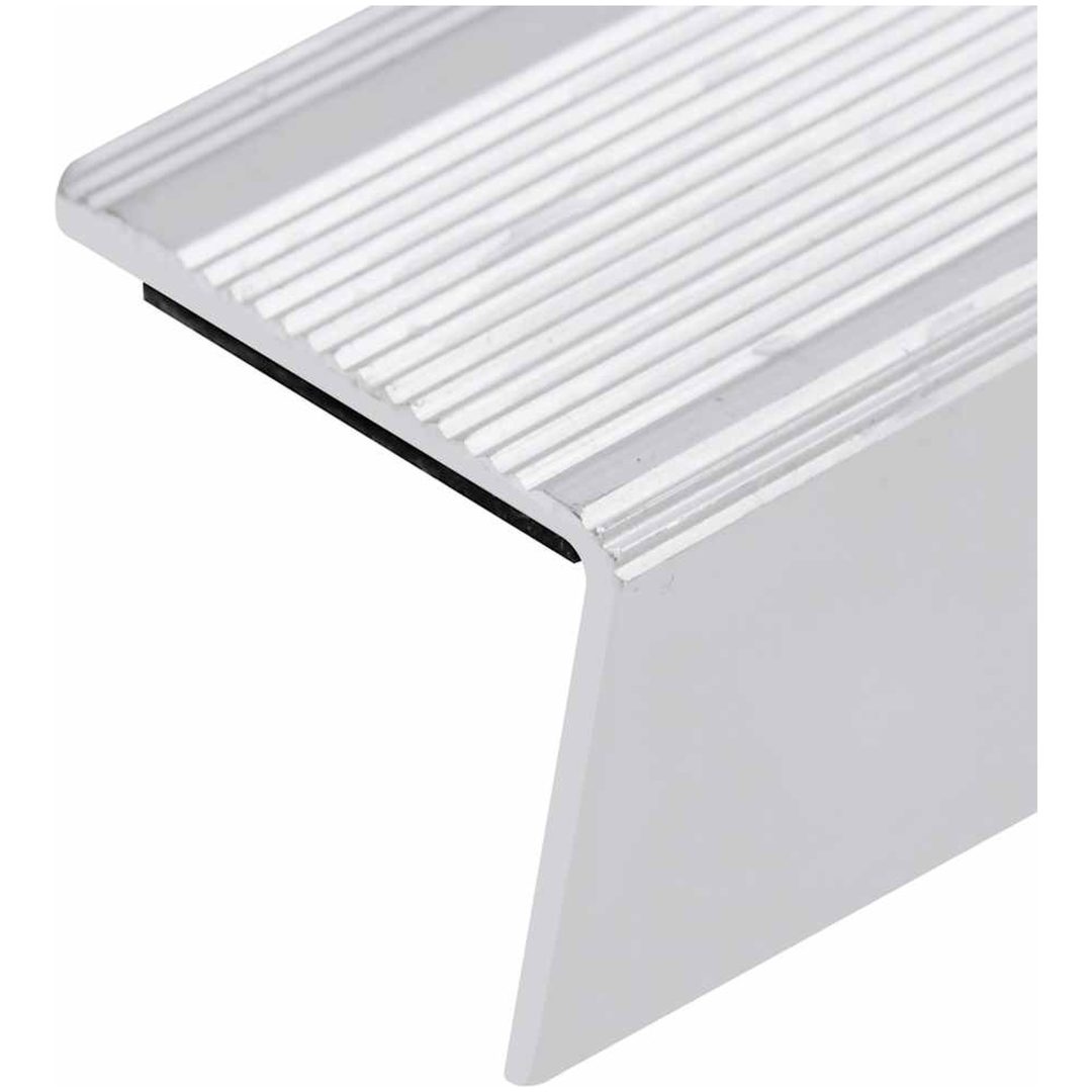 Trappnäsor i L-form 15 st aluminium 90 cm silver vidaXL 90 cm (15 pcs) – bild 5