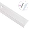 Trappnäsor i L-form 5 st aluminium 100 cm silver vidaXL 100 cm (5 pcs) – miniatyr 3