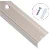 Trappnosar i L-form 15 st aluminium 100 cm champagne vidaXL 100 cm (15 pcs) – miniatyr 3