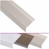 Trappnosar i L-form 5 st aluminium 100 cm champagne vidaXL 100 cm (5 pcs) – miniatyr 2